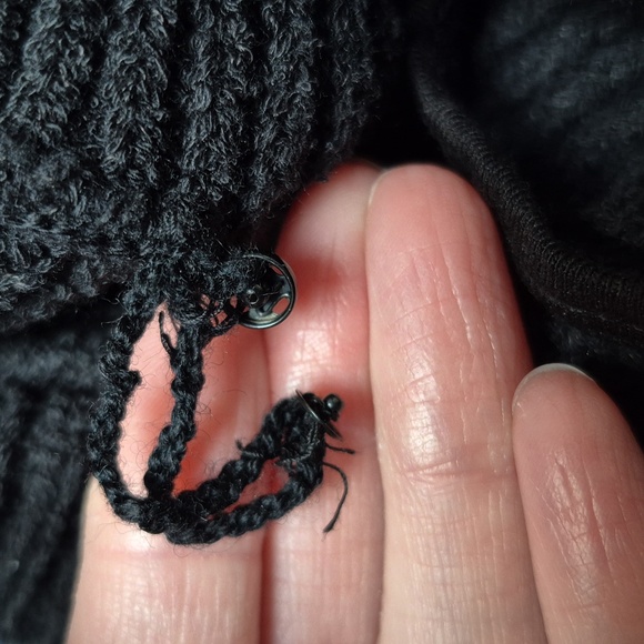 By Anthropologie Sleeveless Cardigan Sweater W Embroided Floral Dress Size L NWT - Picture 17 of 17